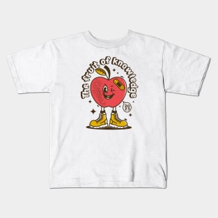 The Fruit Of Knowledge Kids T-Shirt